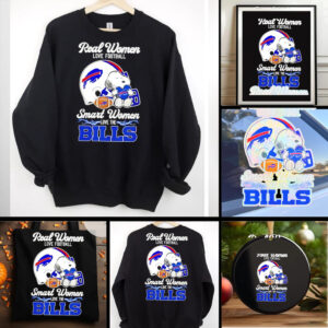 Snoopy real women love football smart women love the Buffalo Bills shirt