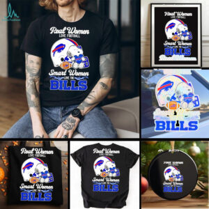 Snoopy real women love football smart women love the Buffalo Bills shirt