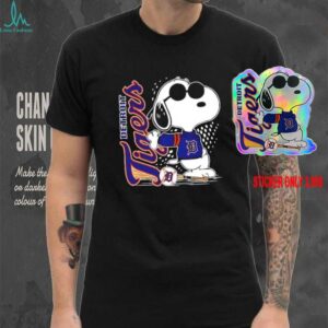 Snoopy x Detroit Tigers Baseball shirt