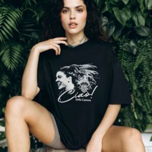 Sofia Cantore WNBA Washington Spirit Ciao autographed shirt
