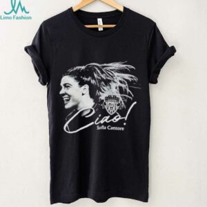 Sofia Cantore WNBA Washington Spirit Ciao autographed shirt