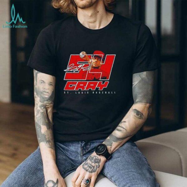 Sonny Gray St. Louis Cardinals baseball MLBPA 54 shirt