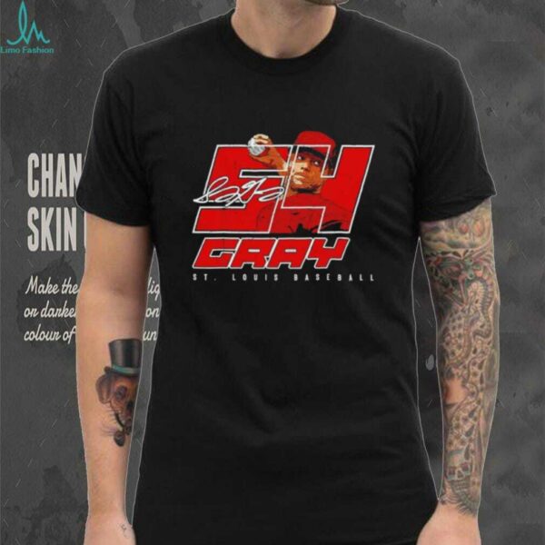 Sonny Gray St. Louis Cardinals baseball MLBPA 54 shirt