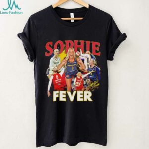 Sophie Cunningham Indiana Fever WNBA All Star collage signature shirt
