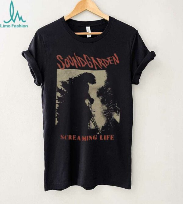 Soundgarden Godzilla Screaming Life T Shirt
