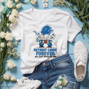 Charlie Brown Snoopy Los Angeles Rams Forever Not Just When We Win shirt
