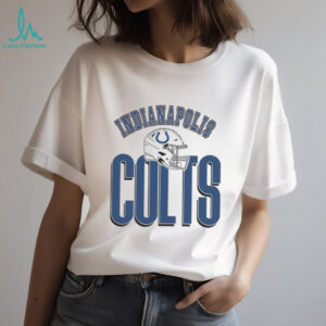 Indianapolis Colts Gameday Couture White Oversized Classic Fierce Focus T Shirt