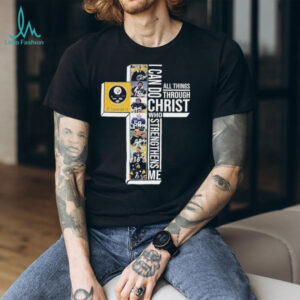 Steelers 6 Time Super Bowl Champions I can do all things through Christ who strengthens me signatures shirt