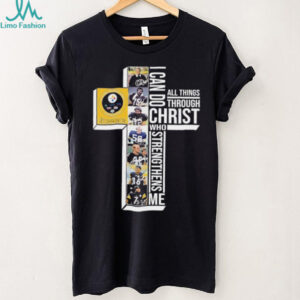 Steelers 6 Time Super Bowl Champions I can do all things through Christ who strengthens me signatures shirt