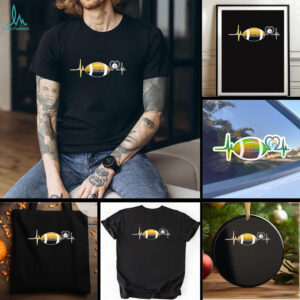 Steelers Baseball Heart Shirt