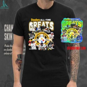 Steelers all time greats 1933 2025 6x SB champions shirt