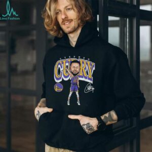 Steph Curry Golden State Warriors 2025 NBA signature cartoon shirt