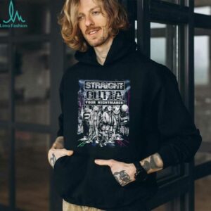 Straight outta your nightmare characters Halloween shirt