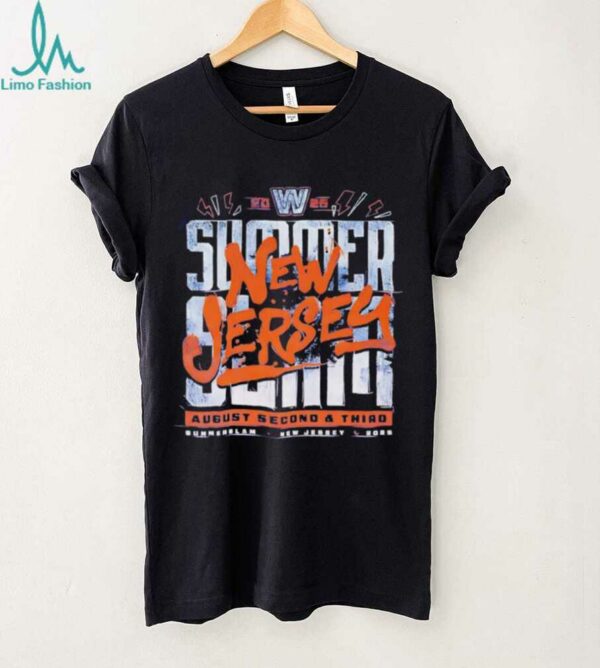 Summerslam 2025 Summer New Jersey August Second and Third shirt
