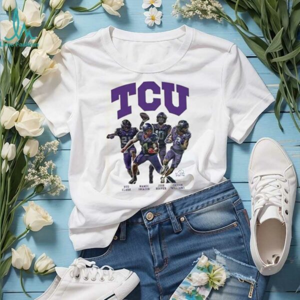 TCU Horned Frogs football players vintage shirt