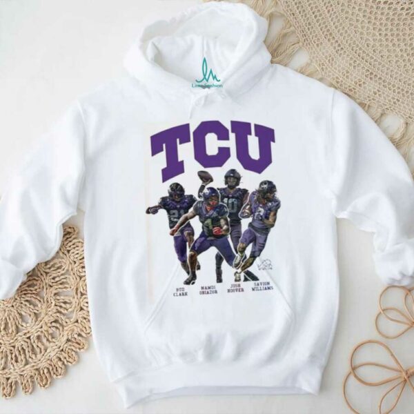 TCU Horned Frogs football players vintage shirt