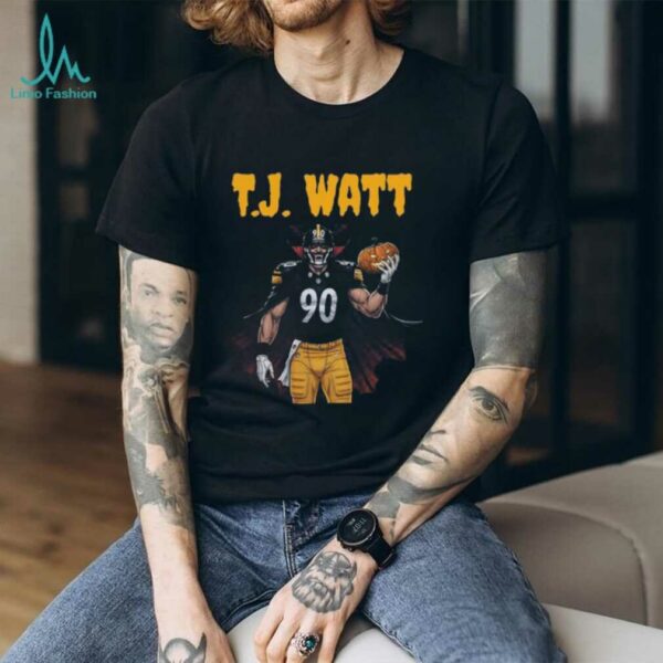 TJ Watt Pittsburgh Football Haloween Shirt