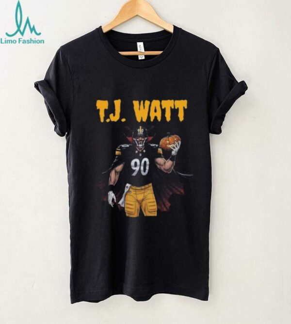 TJ Watt Pittsburgh Football Haloween Shirt