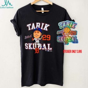 Tarik Skubal Detroit Tigers Hometown Caricature Player shirt