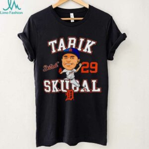 Tarik Skubal Detroit Tigers MLB caricature shirt