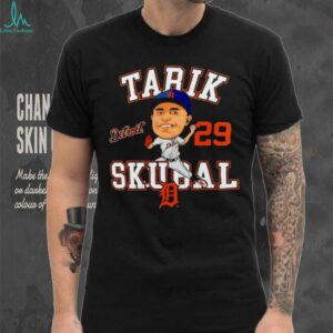 Tarik Skubal Detroit Tigers MLB caricature shirt