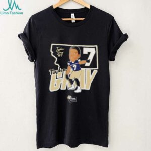 Tayden Gray 7 Montana State Bobcats football signature shirt