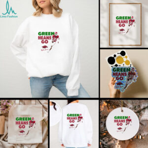 Taylen Green Means Go Arkansas Razorbacks Illustrated shirt
