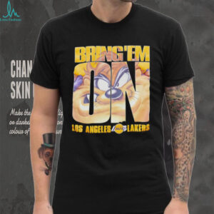 Kobe Bryant Wearing Bryant 8 LA Lakers shirt