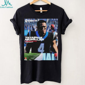 Tetairoa McMillan Carolina Panthers Rookie Wide Receiver Madden NFL 26 American Football 2025 shirts