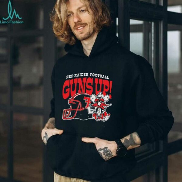 Texas Tech Red Raiders University football guns up shirt