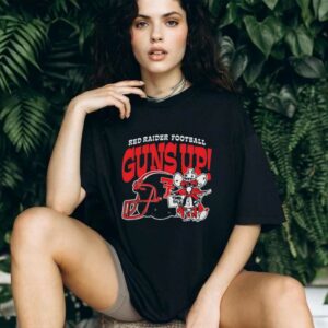 Texas Tech Red Raiders University football guns up shirt
