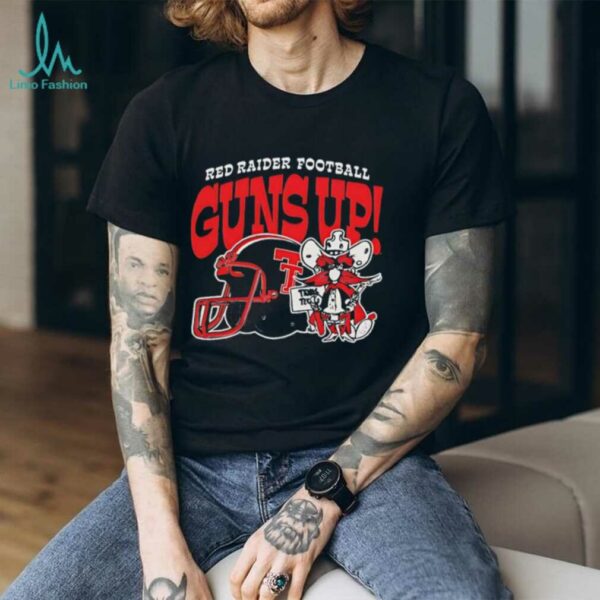 Texas Tech Red Raiders University football guns up shirt