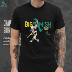 The Big Amish Nick Kurtz Oakland Athletics Rookie Record game shirt