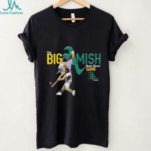 The Big Amish Nick Kurtz Oakland Athletics Rookie Record game shirt