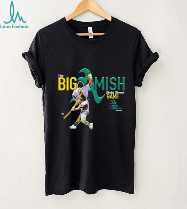 The Big Amish Nick Kurtz Oakland Athletics Rookie Record game shirt