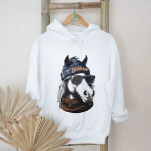The Denver Broncos football mascot shirt