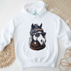 The Denver Broncos football mascot shirt