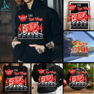 The Red Wings 100 years of Hockeytown thank you for the memories shirt