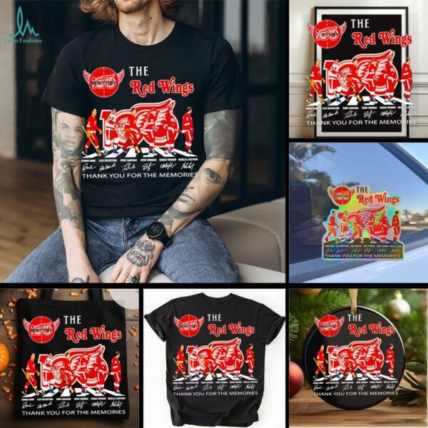 The Red Wings 100 years of Hockeytown thank you for the memories shirt
