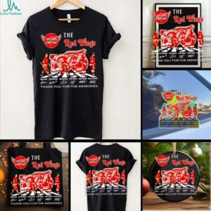 The Red Wings 100 years of Hockeytown thank you for the memories shirt