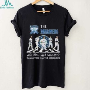 The Seattle Mariners Hall Of Fame Thank You For The Memories Road Abbey Signatures T shirts