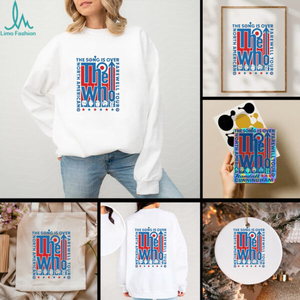 The Who North American Farewell Tour 2025 T Shirt