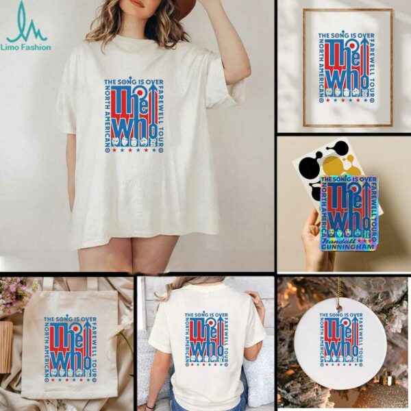The Who North American Farewell Tour 2025 T Shirt