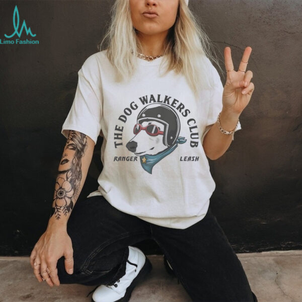 The dog walkers club ranger leash shirt