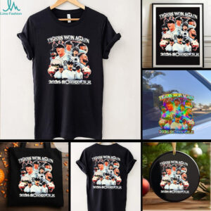 Tigers Won Again 2026 Baseball Player Lighting T Shirts
