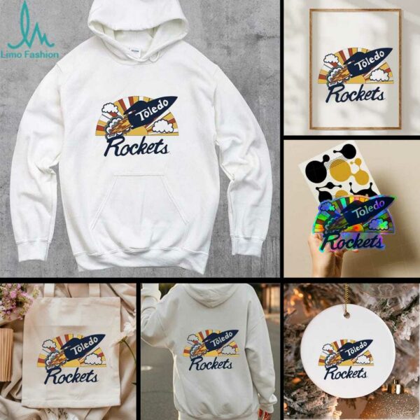 Toledo Rockets vintage logo and script shirt