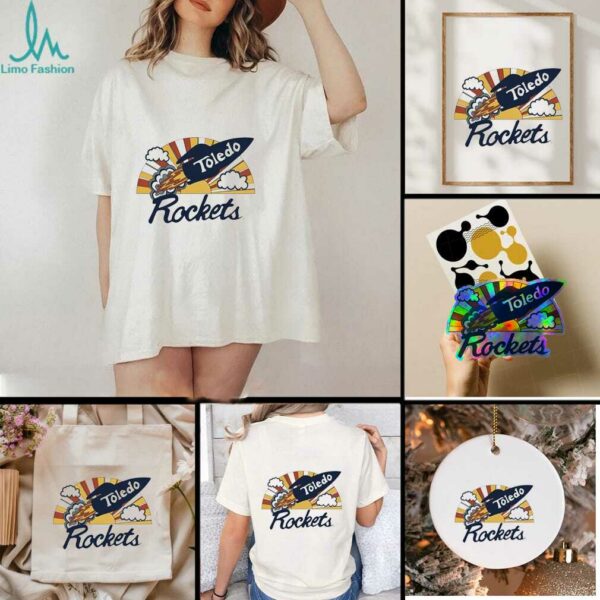 Toledo Rockets vintage logo and script shirt
