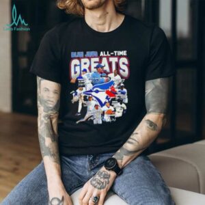 Toronto Blue Jays all time greats legends players signatures shirt