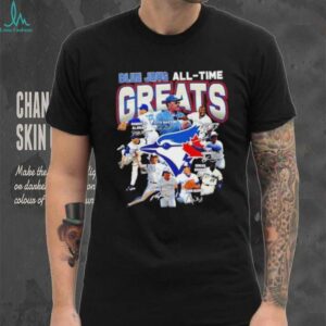 Toronto Blue Jays all time greats legends players signatures shirt