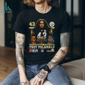 Troy Polamalu Pittsburgh Steelers Football NFL 2025 signature shirt